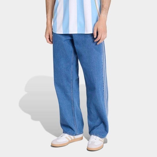 Adidas Firebird Adicolor Erkek Mavi Jean Pantolon (KD1499)