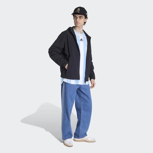 Adidas Firebird Adicolor Erkek Mavi Jean Pantolon (KD1499)