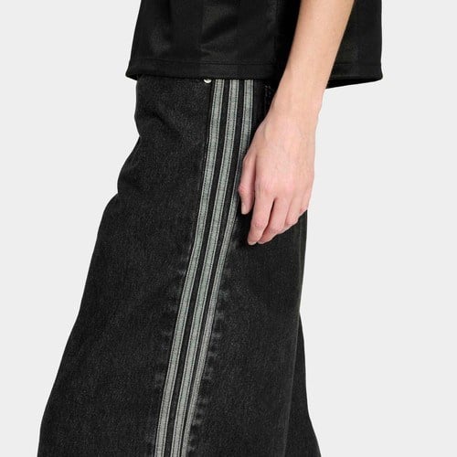 Adidas Firebird Adilenium Kadın Siyah Jean Pantolon (KD2905)