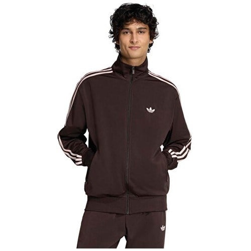 Adidas Firebird Tt Erkek Günlük Ceket KD8309 Kahverengi
