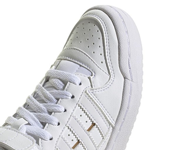 ADIDAS FORUM MID J Genç Günlük Ayakkabı HQ6844 Beyaz