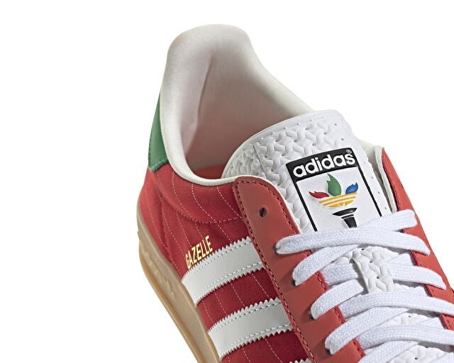 ADIDAS GAZELLE INDOOR Unisex Günlük Ayakkabı IF9641 Kırmızı