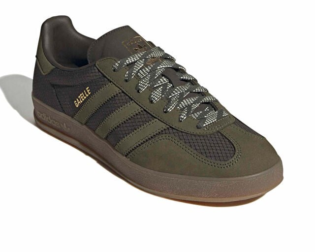 ADIDAS GAZELLE INDOOR Unisex Günlük Ayakkabı JQ8396 Kahverengi