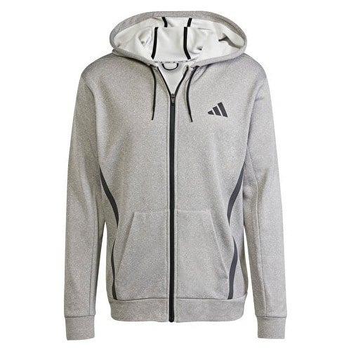 Adidas Gg Fz Hd Erkek Antrenman Ceketi JC5697 Gri