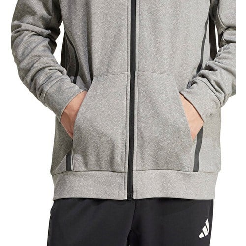 Adidas Gg Fz Hd Erkek Antrenman Ceketi JC5697 Gri