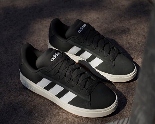 ADIDAS GRAND COURT ALPHA 00S Erkek Günlük Ayakkabı JR0543 Siyah
