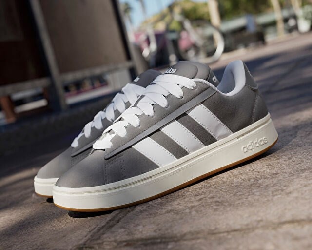 ADIDAS GRAND COURT ALPHA 00S Erkek Günlük Ayakkabı JR0542 Gri