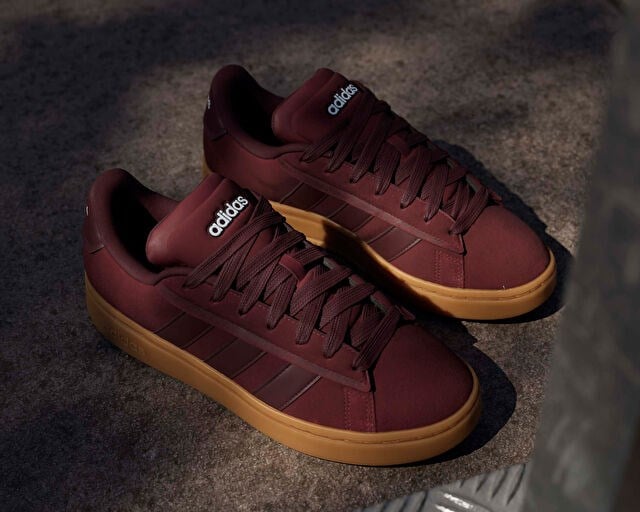 ADIDAS GRAND COURT ALPHA 00S Erkek Günlük Ayakkabı JQ3009 Kırmızı