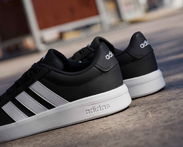 ADIDAS GRAND COURT BASE 3.0 Unisex Günlük Ayakkabı HQ0095 Siyah