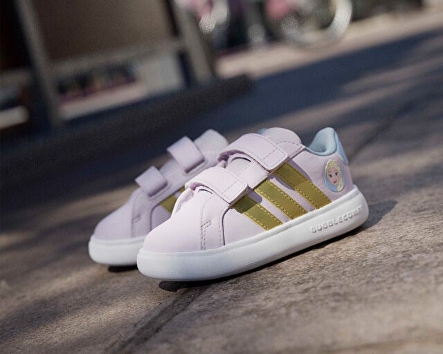ADIDAS GRAND COURT ELSA I Bebek Günlük Ayakkabı JQ4356 Mor