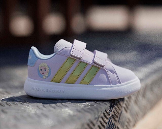 ADIDAS GRAND COURT ELSA I Bebek Günlük Ayakkabı JQ4356 Mor