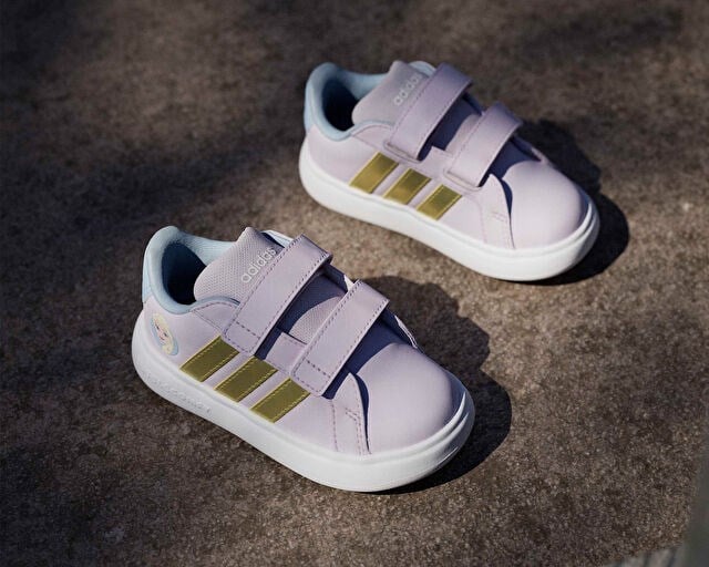 ADIDAS GRAND COURT ELSA I Bebek Günlük Ayakkabı JQ4356 Mor