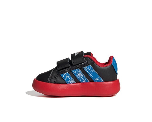 ADIDAS GRAND COURT SPIDER-MAN CF I Bebek Günlük Ayakkabı JQ7828 Siyah
