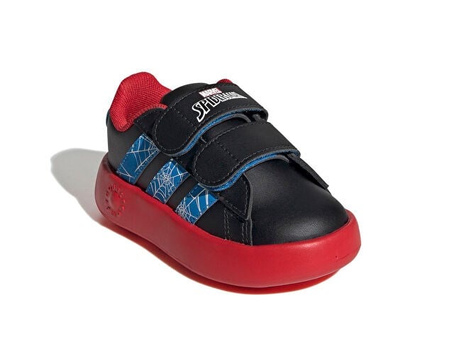 ADIDAS GRAND COURT SPIDER-MAN CF I Bebek Günlük Ayakkabı JQ7828 Siyah