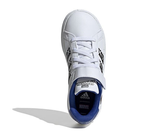 ADIDAS GRAND COURT SPIDER-MAN EL K Çocuk Günlük Ayakkabı IF0925 Beyaz