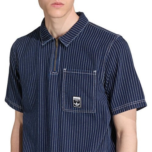 Adidas Graphic Lo Sh Erkek Günlük Tişört JW0169 Mavi