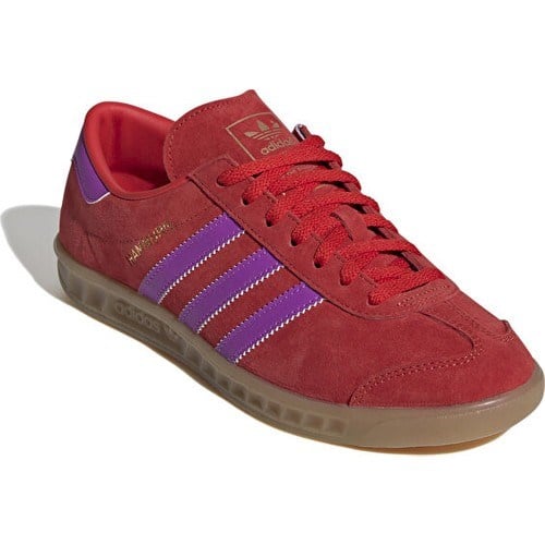 Adidas Hamburg W Kadın Günlük Ayakkabı IH5461 Kırmızı