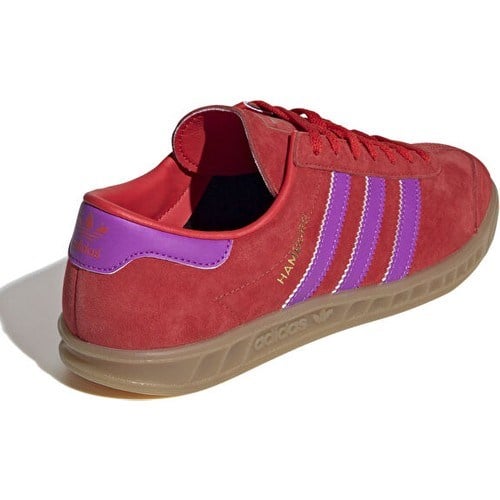 Adidas Hamburg W Kadın Günlük Ayakkabı IH5461 Kırmızı