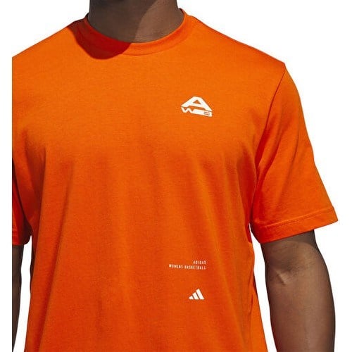 Adidas  Hd Photo T Erkek Basketbol Tişörtü JI7095 Turuncu