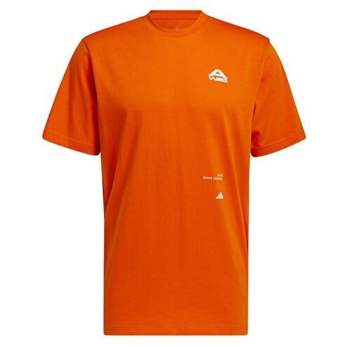 Adidas  Hd Photo T Erkek Basketbol Tişörtü JI7095 Turuncu