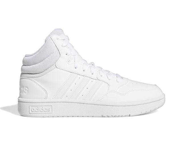 ADIDAS HOOPS 3.0 MID W Unisex Günlük Ayakkabı GW5457 Beyaz