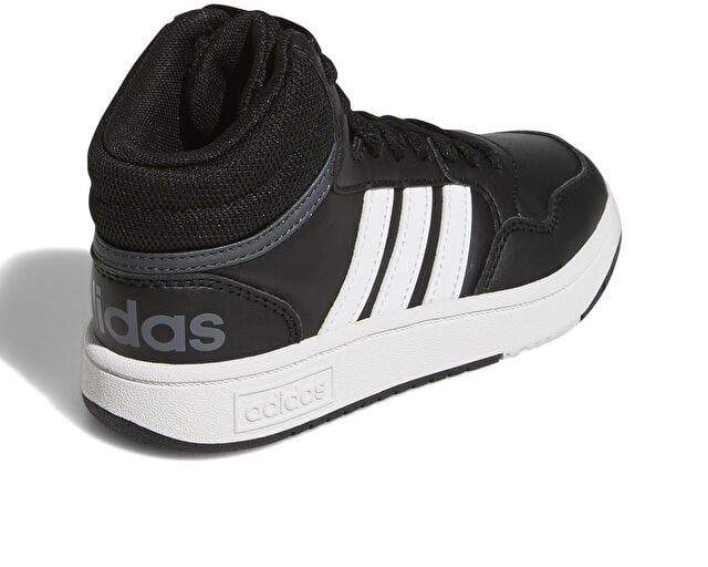 ADIDAS HOOPS MID 3.0 K Genç Günlük Ayakkabı GW0402 Siyah