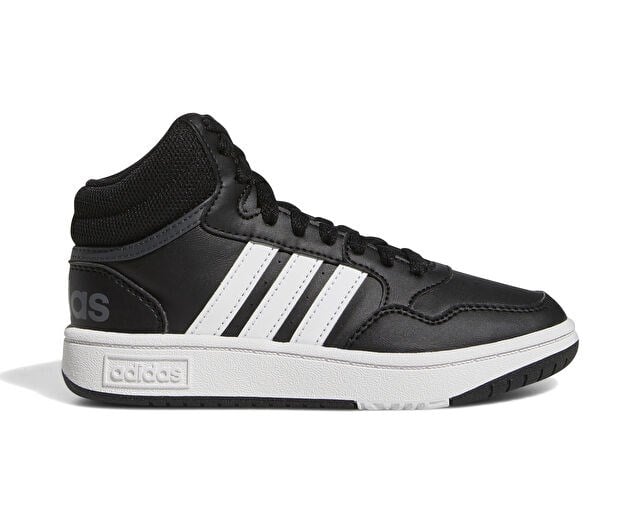 ADIDAS HOOPS MID 3.0 K Genç Günlük Ayakkabı GW0402 Siyah