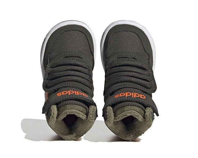 ADIDAS HOOPS MID 3.0 AC I Bebek Günlük Ayakkabı GW4480 Haki
