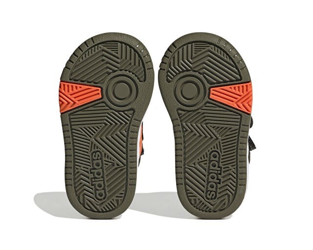 ADIDAS HOOPS MID 3.0 AC I Bebek Günlük Ayakkabı GW4480 Haki