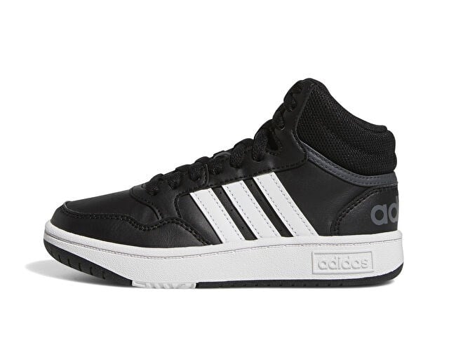 ADIDAS HOOPS MID 3.0 K Genç Günlük Ayakkabı GW0402 Siyah