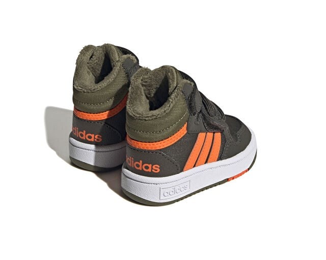 ADIDAS HOOPS MID 3.0 AC I Bebek Günlük Ayakkabı GW4480 Haki