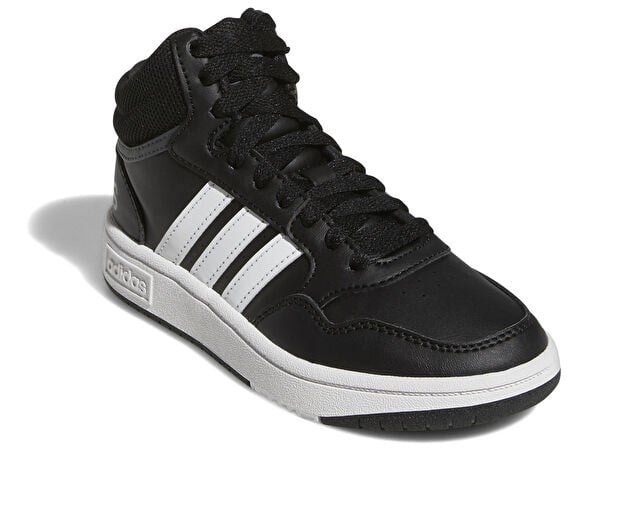 ADIDAS HOOPS MID 3.0 K Genç Günlük Ayakkabı GW0402 Siyah