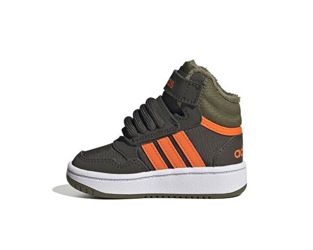 ADIDAS HOOPS MID 3.0 AC I Bebek Günlük Ayakkabı GW4480 Haki