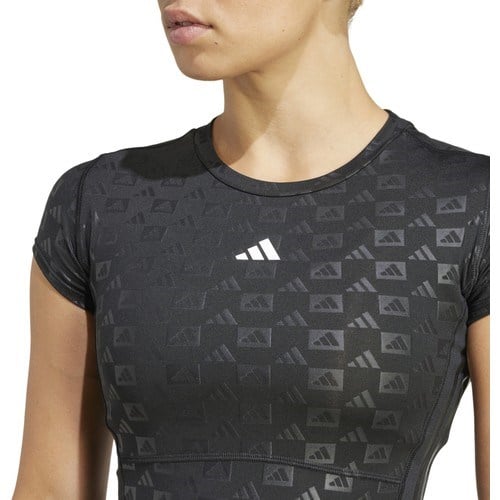 Adidas Hyglm T Q4 Kadın Siyah Tişört IK5503