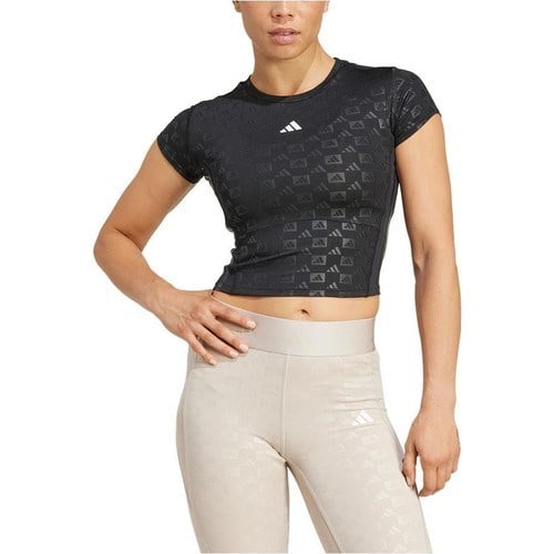 Adidas Hyglm T Q4 Kadın Siyah Tişört IK5503