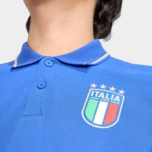 adidas İtalya Dna Erkek Mavi Polo.-