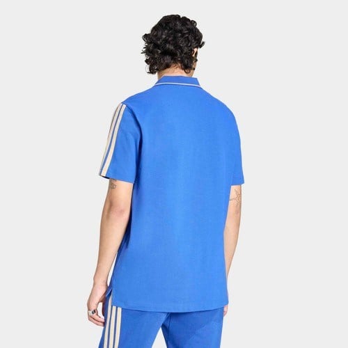 adidas İtalya Dna Erkek Mavi Polo.-
