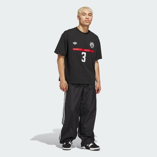Adidas Jabbar Gfx Q1 Erkek Tişört Regular Fit Pamuk - Polyester Siyah Renkli Kısa Kol