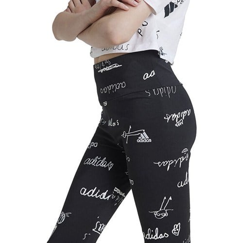 adidas Jg Bluv Tig Çocuk Günlük Tayt IV9450 Siyah