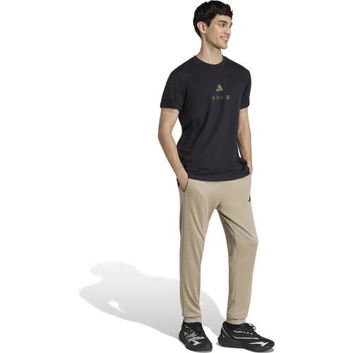 Adidas JZ7516 M Ct Ill Q2 T Siyah Bisiklet Yaka Normal Baskılı Erkek T-Shirt