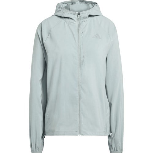 Adidas KA0255 Run Ess Jkt W Mavi Normal Düz Kadın Zip Ceket