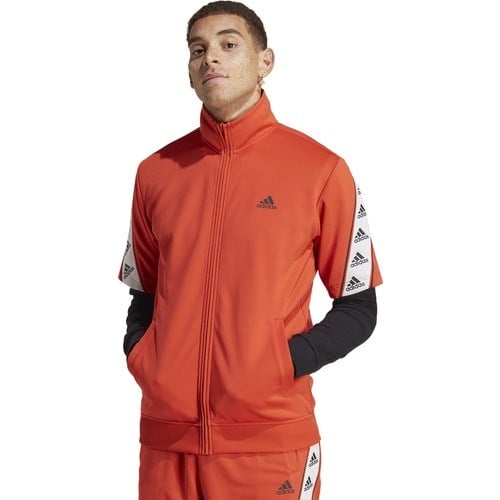 adidas Kapüşon Yaka Kırmızı Erkek Sweatshirt IB8414 M Short Ts Tt