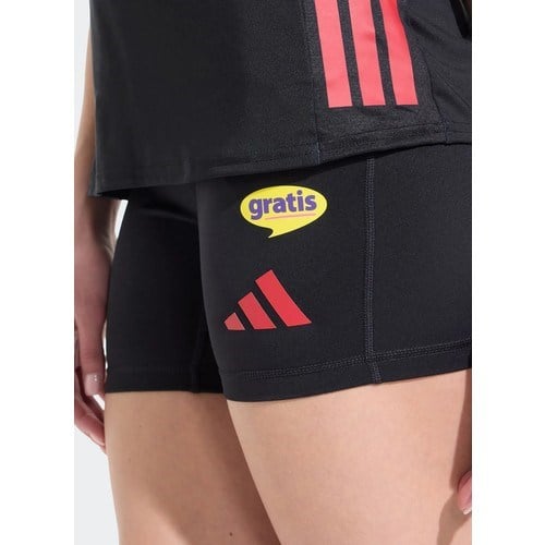 Adidas KM7480 Cuqs 4in Sho W Tvf Siyah Kadın Tayt