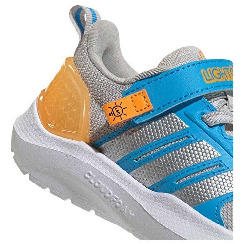 Adidas Lightorama Rnr El I Bebek Günlük Işıklı Ayakkabı JQ4173 Gri