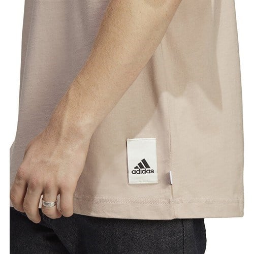adidas M Caps Tee Erkek Günlük Tişört IC4101 Bej