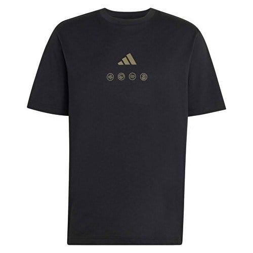 Adidas M Ct Ill Q2 T Erkek Günlük Tişört JZ7516 Siyah