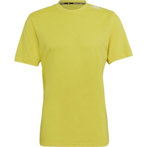 adidas M D4T Hr Tee Erkek Antenman Tişörtü HJ9773 Sarı