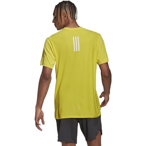 adidas M D4T Hr Tee Erkek Antenman Tişörtü HJ9773 Sarı