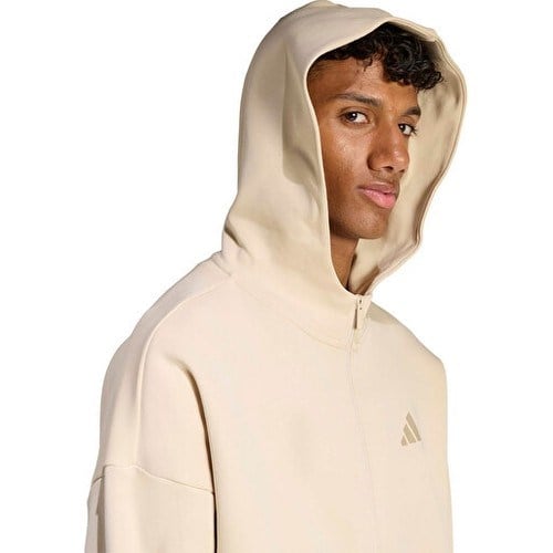 Adidas M Fi Sl Fz Erkek Günlük Ceket KD7665 Krem
