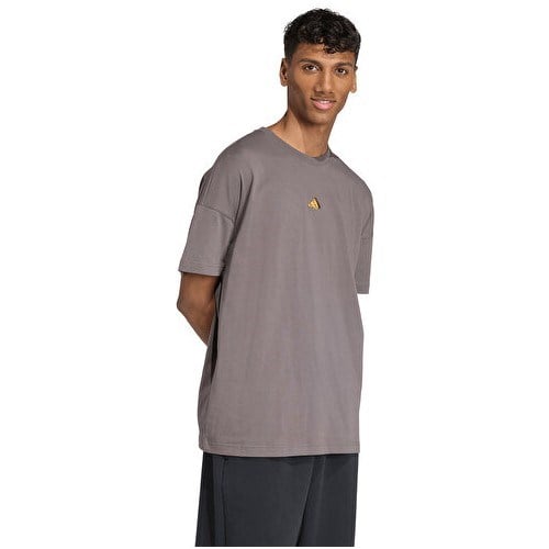 Adidas M Fn T-Shirt Erkek Günlük Tişört JV7965 Gri